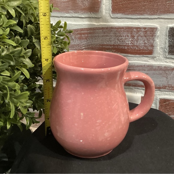 Ceramic crafted coffee tea beverages mug cup - beautiful pinkish whiteish color - Picture 7 of 8